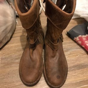 Never wear UGG real leather boots